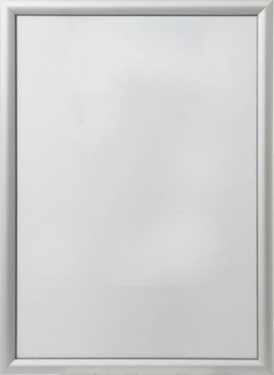 B2 Snap Frame 25 – Square Corner Silver |  | Snapper Displays Australia