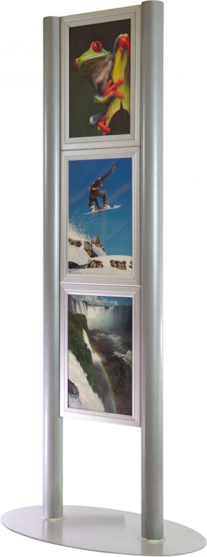 Executive Free Standing Display Light Box Stand |  | Snapper Displays Australia