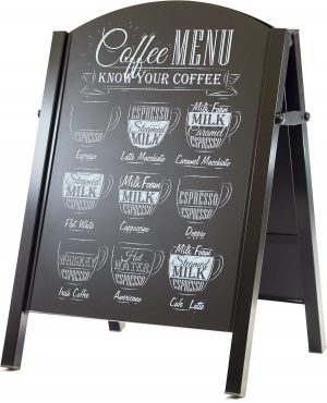 Premier Chalk A-Board |  | Snapper Displays Australia