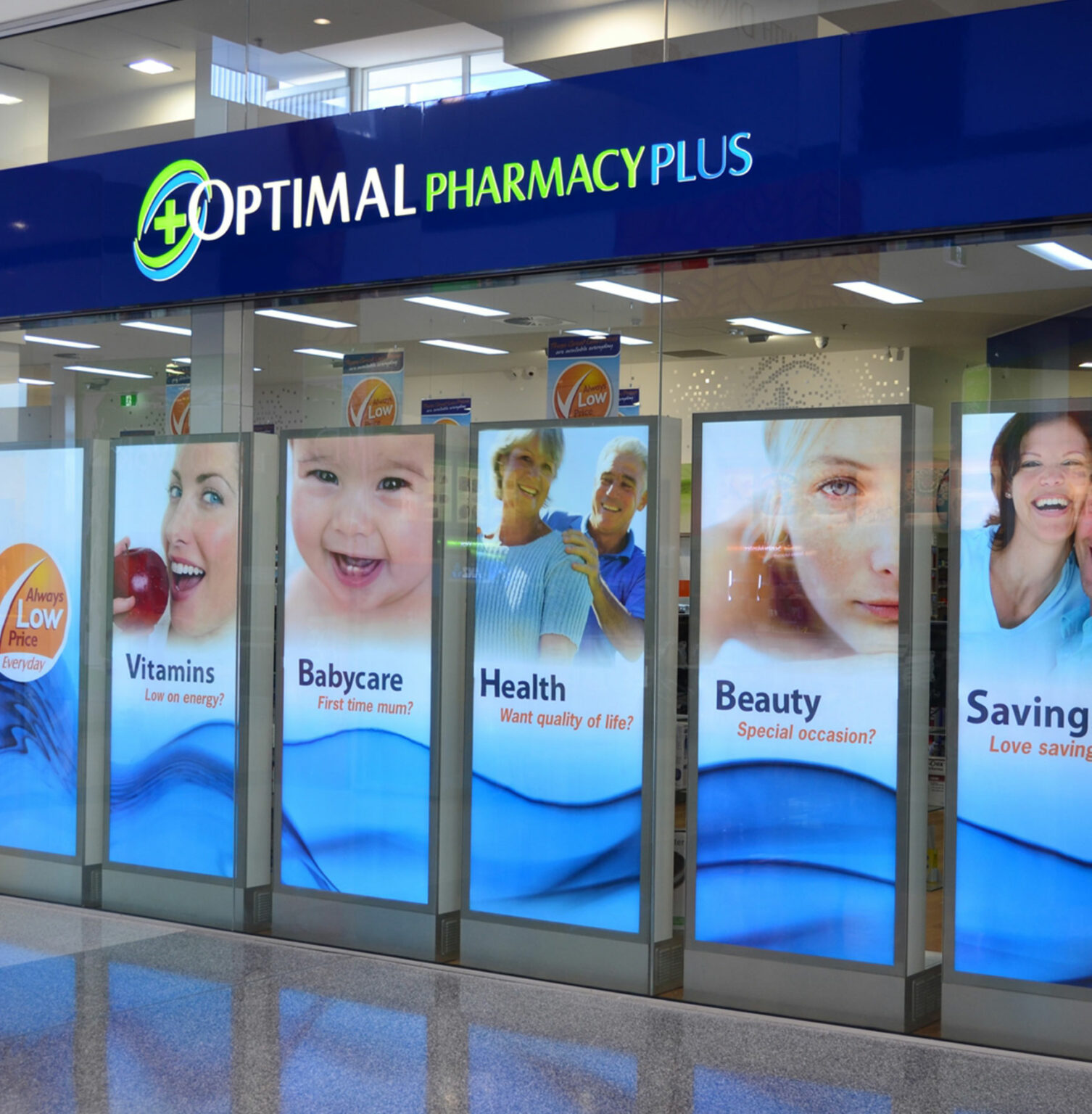 Light boxes | Snapper Display Systems | Australia