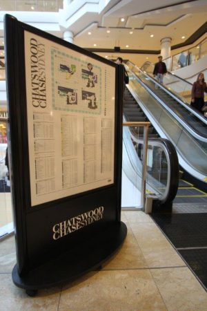 Communicator Mall Display Stand |  | Snapper Displays Australia