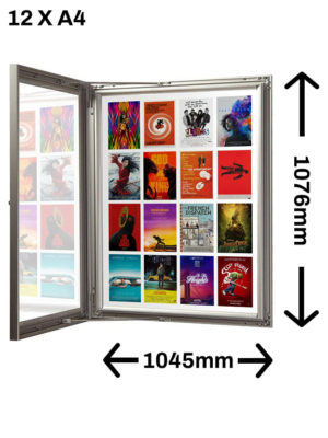 SlimLock Key Lockable Magnetic Notice Boards |  | Snapper Displays Australia