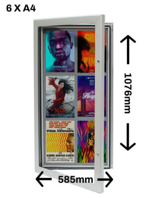 SlimLock Key Lockable Pin Notice Boards |  | Snapper Displays Australia