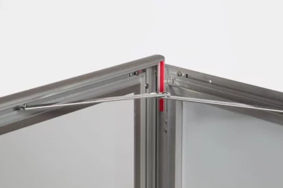 SlimLock Key Lockable Cork Notice Boards Image 1