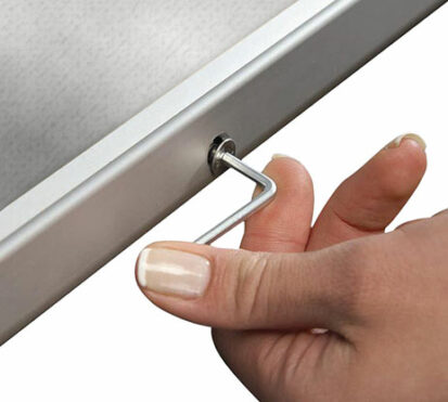Allen Key Lockable Snap Frame Image 4