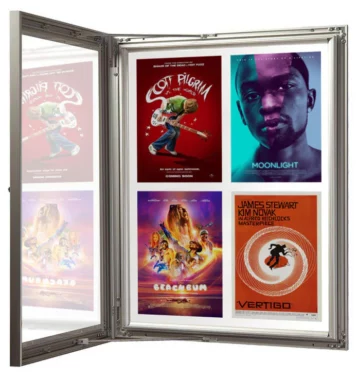 SlimLock Key Lockable Magnetic Notice Boards Image